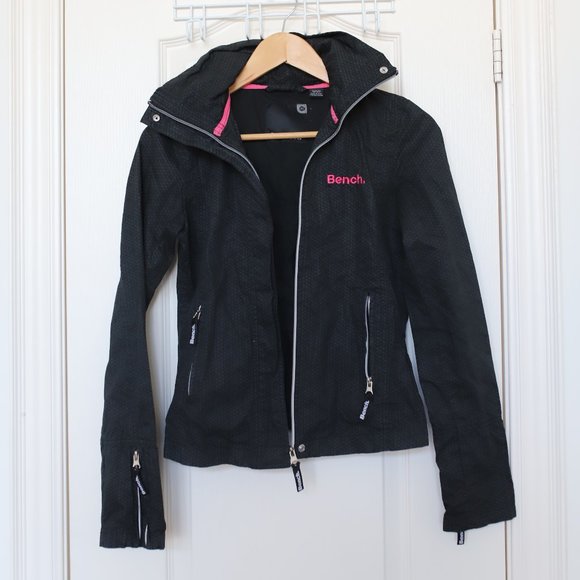 Bench Black,  Pink, Grey Jacket Extra Small - Picture 1 of 6